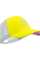 COMPRESSPORT Cycling hat - TRUCKER CAP - yellow/grey