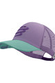 COMPRESSPORT Cycling hat - TRUCKER CAP - purple/light green