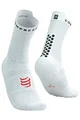 COMPRESSPORT Cyclingclassic socks - PRO RACING V4.0 RUN - white/black