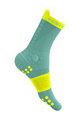 COMPRESSPORT Cyclingclassic socks - PRO RACING V4.0 TRAIL - light green/yellow