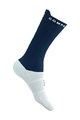 COMPRESSPORT Cyclingclassic socks - PRO RACING V4.0 BIKE - white/blue