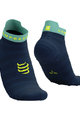 COMPRESSPORT Cycling ankle socks - PRO RACING SOCKS V4.0 ULTRALIGHT RUN - blue/light blue