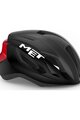MET Cycling helmet - STRALE - black/red