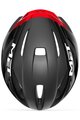 MET Cycling helmet - STRALE - black/red