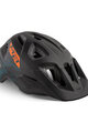 MET Cycling helmet - ELDAR - black/orange