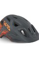 MET Cycling helmet - ELDAR - grey/orange