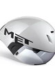 MET Cycling helmet - CODATRONCA - white/silver