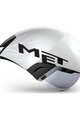 MET Cycling helmet - CODATRONCA - white/silver