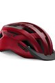 MET Cycling helmet - ALLROAD  - red/black