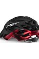 MET Cycling helmet - VELENO - black/red
