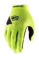 100% SPEEDLAB Cycling long-finger gloves - RIDECAMP - black/yellow
