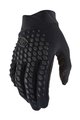 100% SPEEDLAB Cycling long-finger gloves - GEOMATIC - black/grey