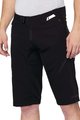 100% SPEEDLAB Cycling shorts without bib - AIRMATIC - black