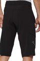 100% SPEEDLAB Cycling shorts without bib - RIDECAMP - black