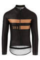 AGU Cycling windproof jacket - SIX6 - black/brown