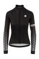 AGU Cycling thermal jacket - GRADIANT TREND LADY - white/black