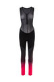 AGU Cycling long trousers withot bib - PRIME GRADIENT LADY - bordeaux/black