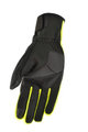 AGU Cycling long-finger gloves - WINDPROOF - black/yellow