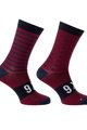 AGU Cyclingclassic socks - SIX6 MERINO - blue/bordeaux