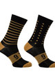 AGU Cyclingclassic socks - SIX6 MERINO - brown/black