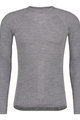 AGU Cycling long sleeve t-shirt - WINTERDAY MERINO - grey