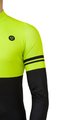 AGU Cycling winter long sleeve jersey - DUO WINTER - black/yellow