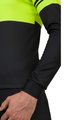 AGU Cycling winter long sleeve jersey - DUO WINTER - black/yellow