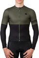 AGU Cycling winter long sleeve jersey - DUO WINTER - black/green