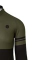 AGU Cycling winter long sleeve jersey - DUO WINTER - black/green
