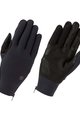 AGU Cycling long-finger gloves - NEOPRENE LIGHT+ZIP - black