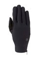 AGU Cycling long-finger gloves - NEOPRENE LIGHT+ZIP - black