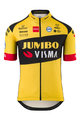 AGU Cycling short sleeve jersey - JUMBO-VISMA 2020 - yellow/black