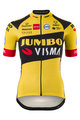 AGU Cycling short sleeve jersey - JUMBO-VISMA '20 LADY - black/yellow