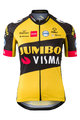 AGU Cycling short sleeve jersey - JUMBO-VISMA '21 LADY - black/yellow