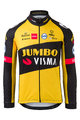 AGU Cycling winter long sleeve jersey - JUMBO-VISMA WINT '21 - black/yellow