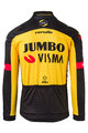 AGU Cycling winter long sleeve jersey - JUMBO-VISMA WINT '21 - black/yellow