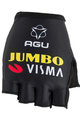 AGU Cycling fingerless gloves - JUMBO-VISMA 2021 - black