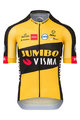 AGU Cycling short sleeve jersey - JUMBO-VISMA 2021 - black/yellow