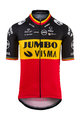 AGU Cycling short sleeve jersey - JUMBO-VISMA 2021 - black/red/yellow