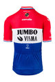 AGU Cycling short sleeve jersey - JUMBO-VISMA 2021 - blue/white/red