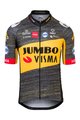 AGU Cycling short sleeve jersey - JUMBO-VISMA 2021 TDF - black/yellow