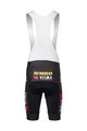AGU Cycling bib shorts - JUMBO-VISMA 2022 - black/yellow
