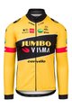 AGU Cycling summer long sleeve jersey - JUMBO-VISMA 2022 - yellow/black