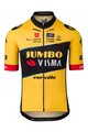AGU Cycling short sleeve jersey - JUMBO-VISMA 2023 - yellow/black