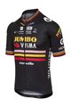AGU Cycling short sleeve jersey - JUMBO-VISMA TRIPLE VICTORY 2023 - black