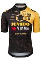 AGU Cycling short sleeve jersey - JUMBO-VISMA VELODROME TDF 2023 - yellow/black