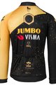 AGU Cycling summer long sleeve jersey - JUMBO-VISMA VELODROME TDF 2023 - yellow/black