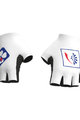 ALÉ Cycling fingerless gloves - GROUPAMA FDJ 2018 - white