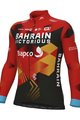 ALÉ Cycling winter long sleeve jersey - BAHRAIN VICTORIOUS 2023 WNT - red/blue/yellow/black