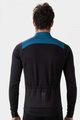 ALÉ Cycling thermal jacket - FONDO 2.0 SOLID - blue/black